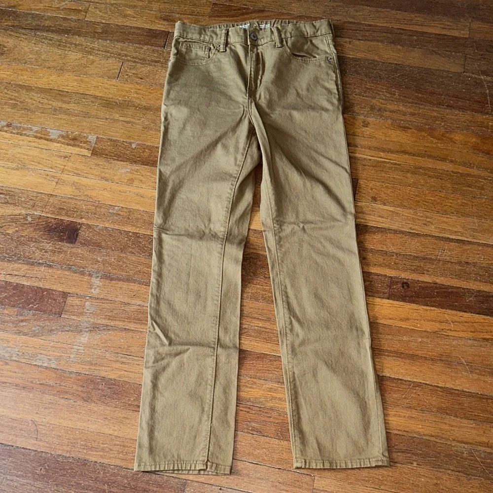 Old Navy Boy’s Karate Slim Khaki Chinos, Sz 16